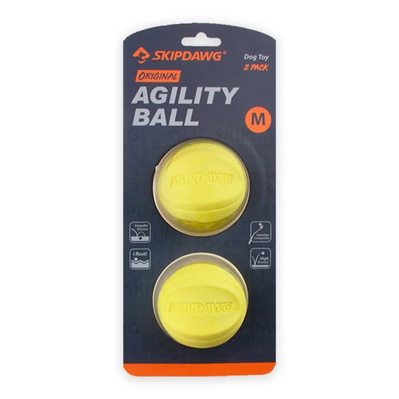 View Skipdawg Pack Of 2 Agility Ball Dog Toys View Skipdawg Pack Of 2 Agility Ball Dog Toys