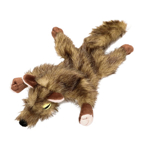 Forest Critters Fox Plush Dog Toy