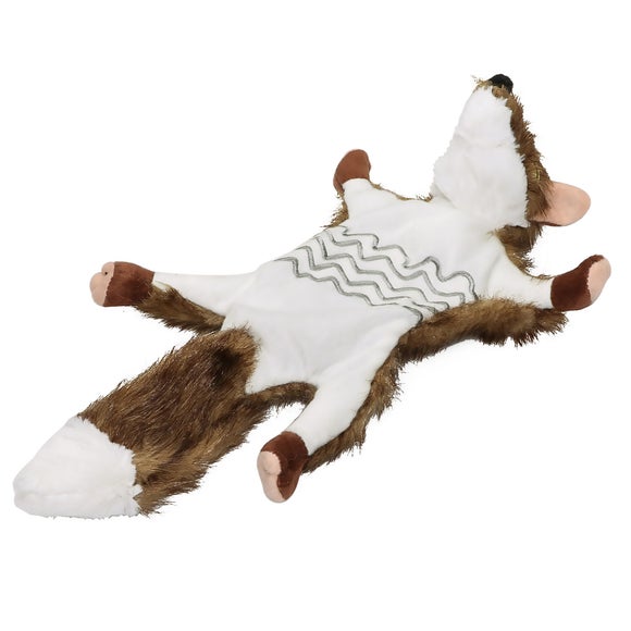 Forest Critters Fox Plush Dog Toy