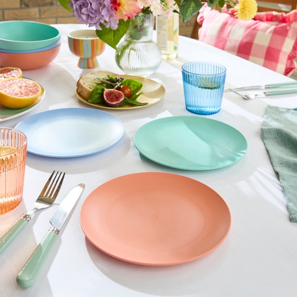 Summer Sundae Set of 4 Side Plates