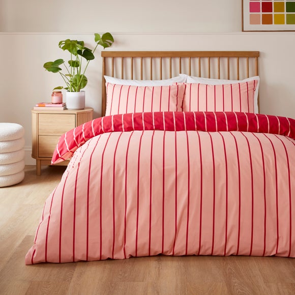 Click to view product details and reviews for Alderley Stripe Polycotton Duvet Cover Pillowcase Set.