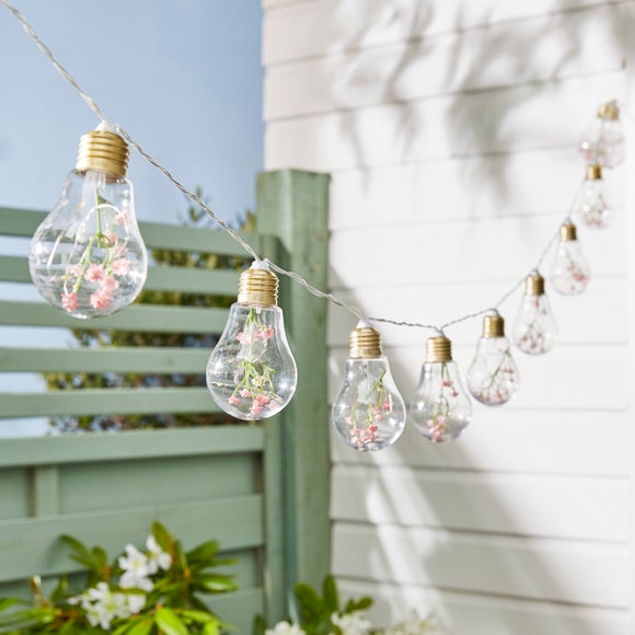 Click to view product details and reviews for Floral 10 Led Solar Festoon String Lights.