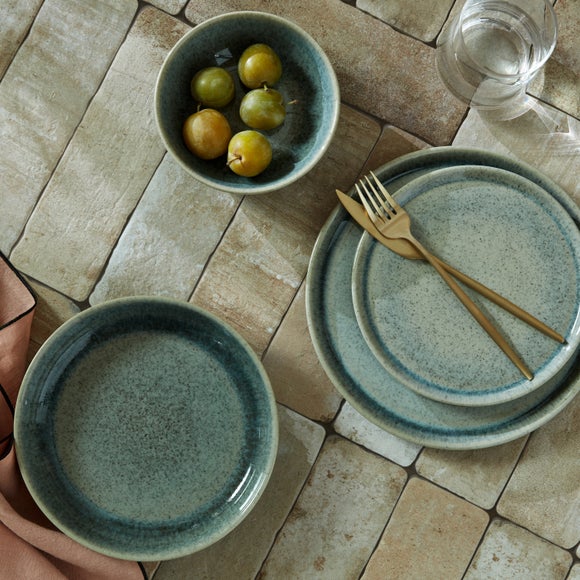 Denby Dapple Dark Green Medium Plate