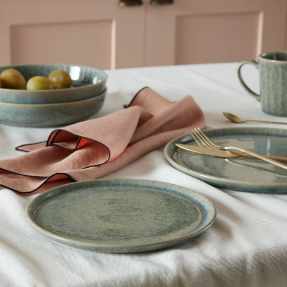 Denby Dapple Dark Green Dinner Plate