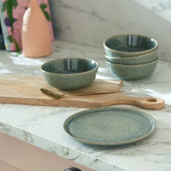 View Denby Dapple Dark Green Cereal Bowl View Denby Dapple Dark Green Cereal Bowl
