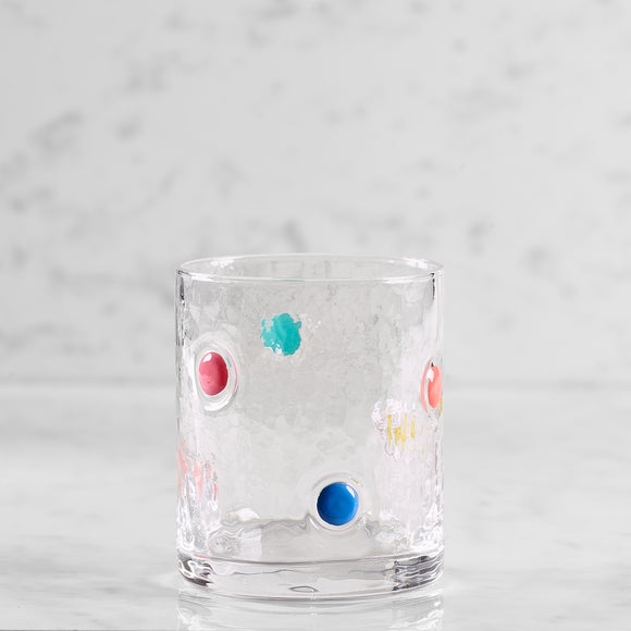 Spot Pressed Tumbler Glass