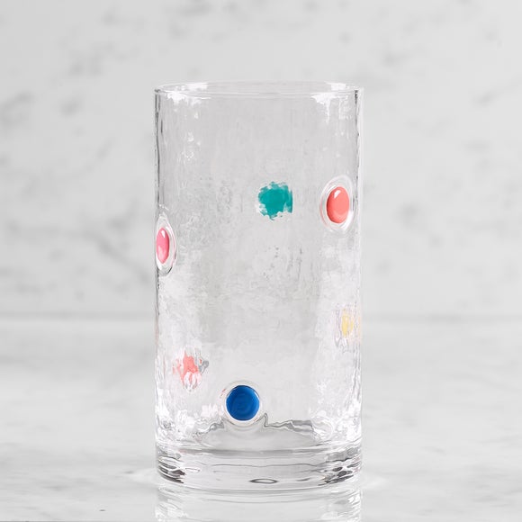 Spot Pressed Highball Glass