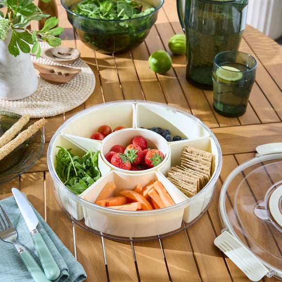 Large Round Snack Container