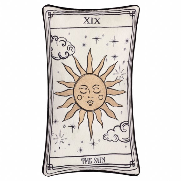 Furn. Celestial Stories Linen Cushion Cover