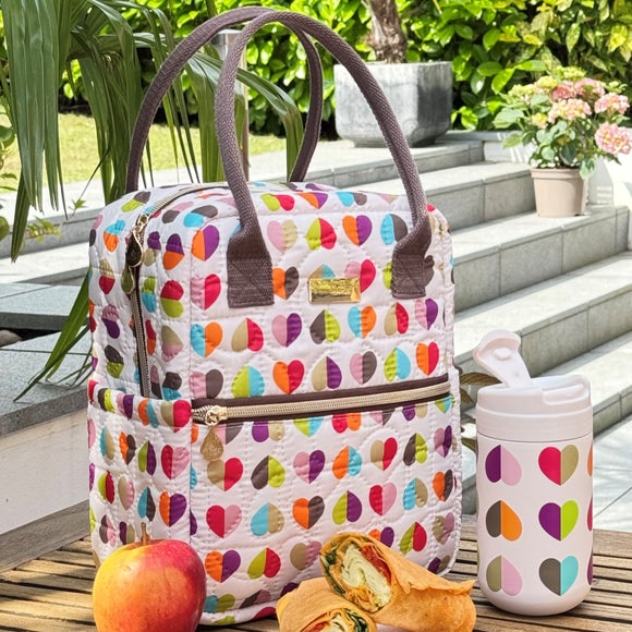 Click to view product details and reviews for Navigate Oxford Confetti Upright Lunch Bag.