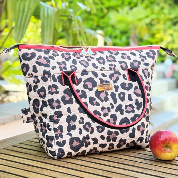 Click to view product details and reviews for Navigate Oxford Leopard Convertible Lunch Bag.