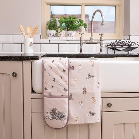 Click to view product details and reviews for Wrendale Designs A Dogs Life Double Oven Glove.