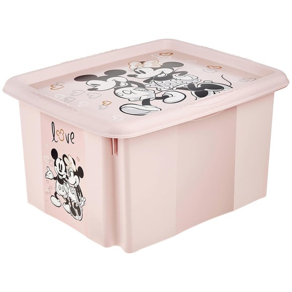 Click to view product details and reviews for Keeeper Minnie Mouse 24l Turn Around Stackable Storage Box.