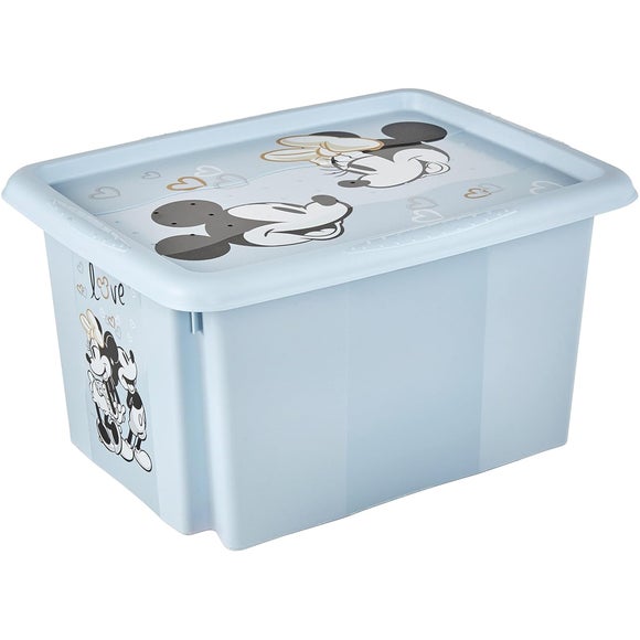 Click to view product details and reviews for Keeeper Mickey Mouse 15l Turn Around Stackable Storage Box.