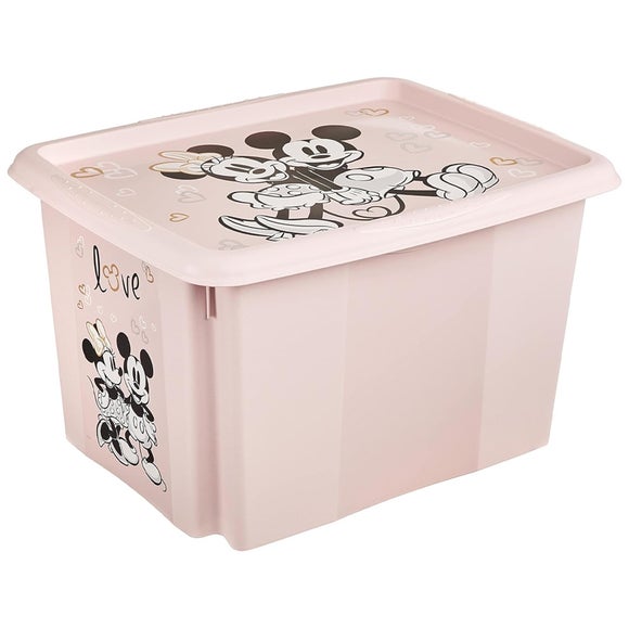 Click to view product details and reviews for Disney Minnie Mouse 30l Turn Around Stackable Storage Box.