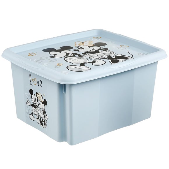 Click to view product details and reviews for Keeeper Mickey Mouse 24l Turn Around Stackable Storage Box.
