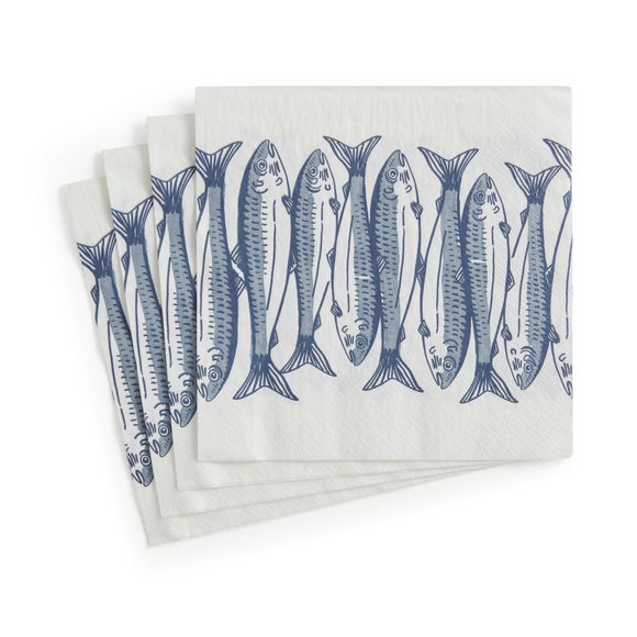Pack of 20 Sardines Napkins
