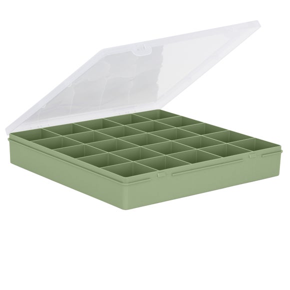 View Wham 25 Compartment 29cm Square Organiser Box View Wham 25 Compartment 29cm Square Organiser Box