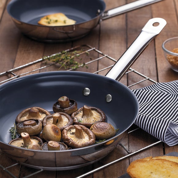 Tramontina Stainless Steel Non-Stick Ceramic Frying Pan