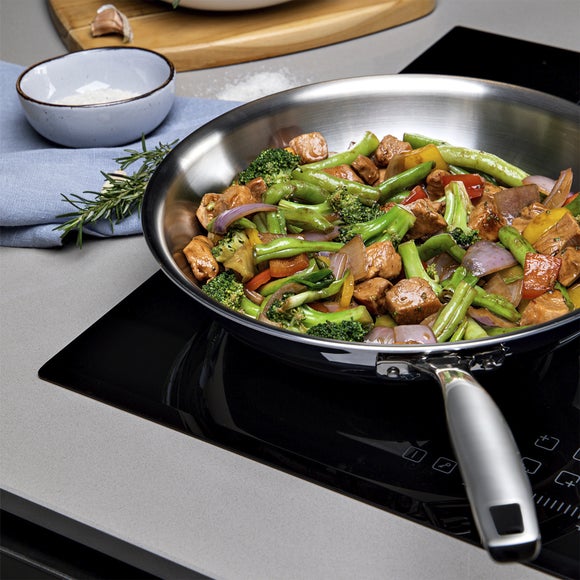Click to view product details and reviews for Tramontina Triply Stainless Steel Frying Pan 30cm.
