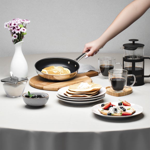Click to view product details and reviews for Tramontina Triply Stainless Steel Non Stick Frying Pan 30cm.
