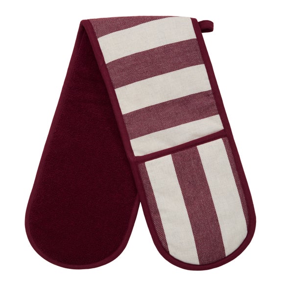 Click to view product details and reviews for Coastal Stripe Double Oven Glove.