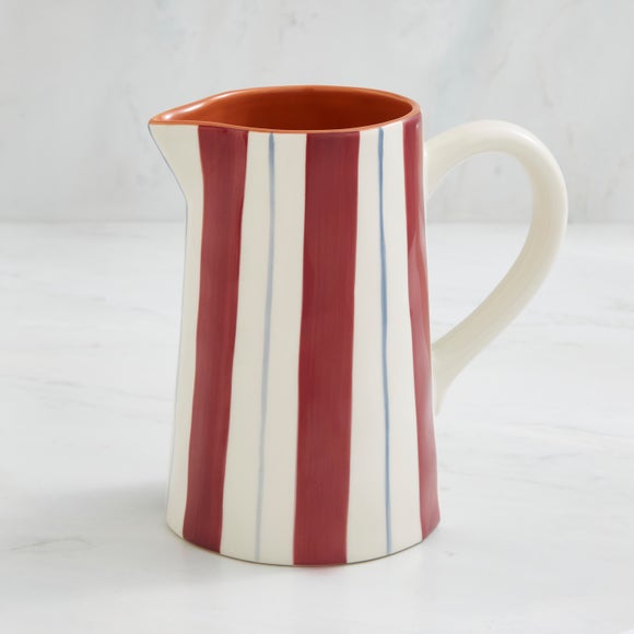 Ceramic Stripe Jug