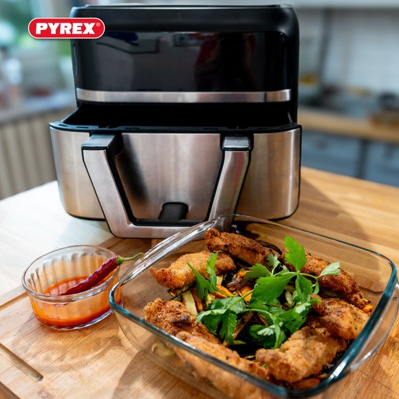 Click to view product details and reviews for Pyrex Square Dish Without Lid. Click to view product details and reviews for Pyrex Square Dish Without Lid.