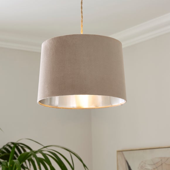 Tapered Velvet Lamp Shade