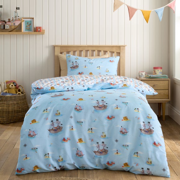 View Belle & Boo Pirate 100 Cotton Duvet & Pillowcase Set View Belle & Boo Pirate 100 Cotton Duvet & Pillowcase Set