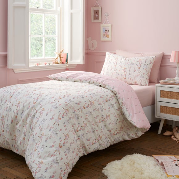 Belle & Boo Ballerina 100% Cotton Duvet & Pillowcase Set