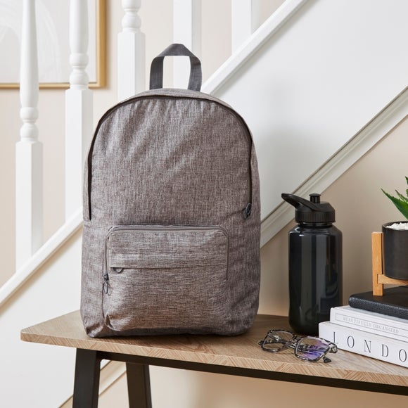 Grey Foldable Rucksack