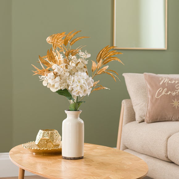 Click to view product details and reviews for Artificial Metallic Hydrangea Bouquet. Click to view product details and reviews for Artificial Metallic Hydrangea Bouquet.