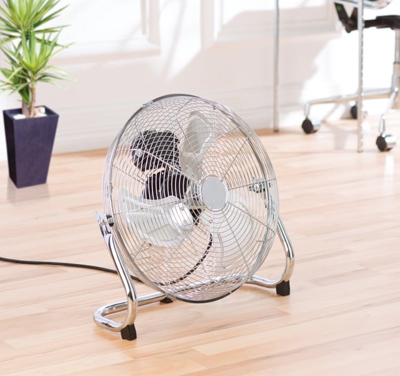 Click to view product details and reviews for 18inch Chrome Floor Fan.