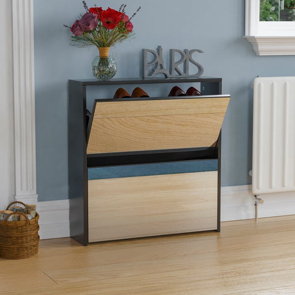 Click to view product details and reviews for Vida Designs Welham 2 Tier Mirrored Shoe Cabinet.