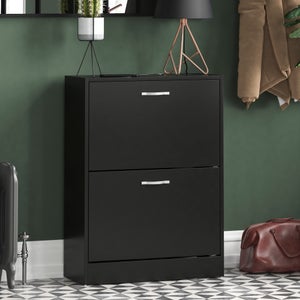 Vida Designs 2 Tier Shoe Cabinet