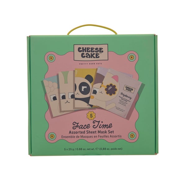 Upper Canada Cheesecake Pack of 5 Face Sheet Masks