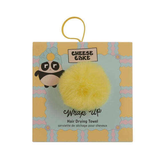 Upper Canada Cheesecake Pompom Hair Drying Towel