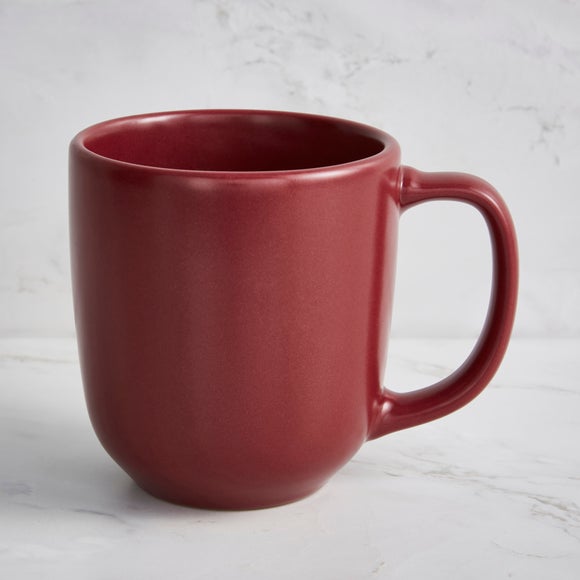 Set of 4 Modern Stoneware Mugs