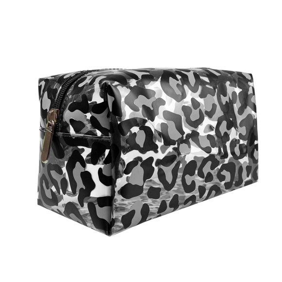 Upper Canada Vintage Leopard Print Make up Bag