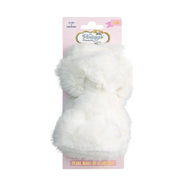 Upper Canada Fluffy Bow Makeup Headband