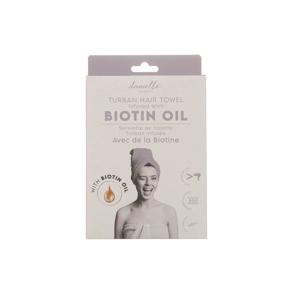 Upper Canada Danielle Creations Hair Turban Infused with Biotin Oil