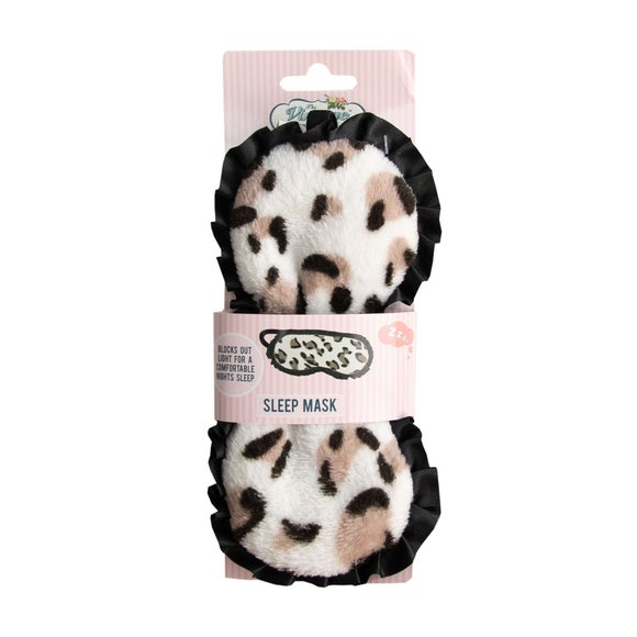 Click to view product details and reviews for Upper Canada Vintage Leopard Print Sleep Mask.