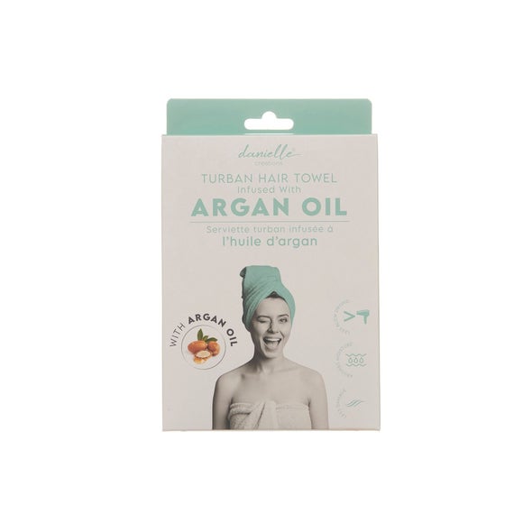 Click to view product details and reviews for Upper Canada Danielle Creations Argan Oil Infused Hair Turban.