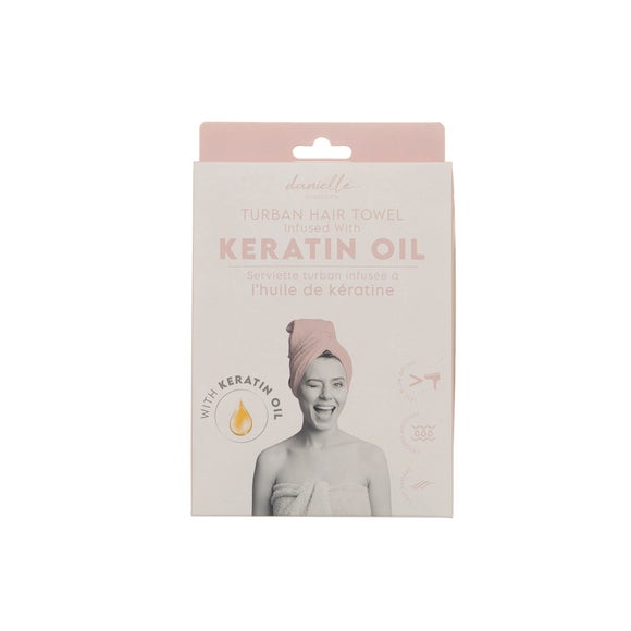 Click to view product details and reviews for Upper Canada Danielle Creations Keratin Oil Infused Hair Turban.
