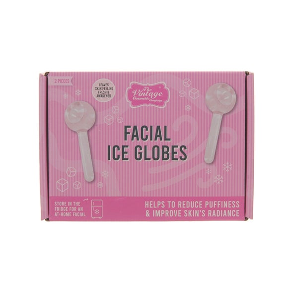 Upper Canada Vintage Pack of 2 Facial Ice Globes