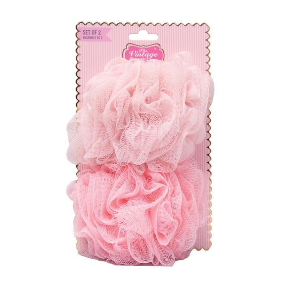 Click to view product details and reviews for Upper Canada Vintage Pack Of 2 Shower Poufs. Click to view product details and reviews for Upper Canada Vintage Pack Of 2 Shower Poufs.