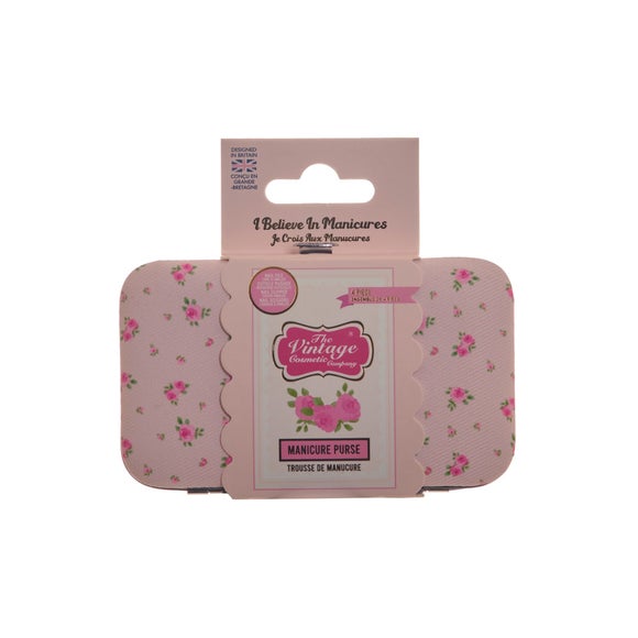 Click to view product details and reviews for Upper Canada Rose Manicure Set Purse.