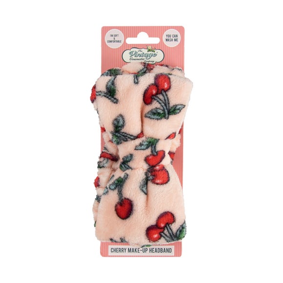 Click to view product details and reviews for Upper Canada Vintage Cherry Makeup Headband.
