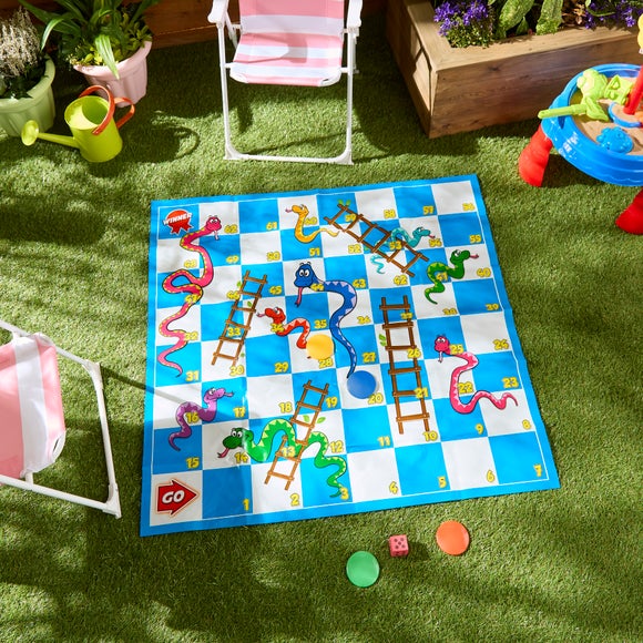 Giant Snakes and Ladders Game